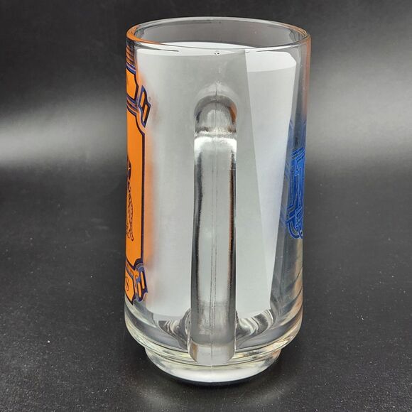 Vintage Auburn Tigers Glass Mug Stein Tankard Beer Logo Mascot Aubie 10 oz - Picture 3 of 7